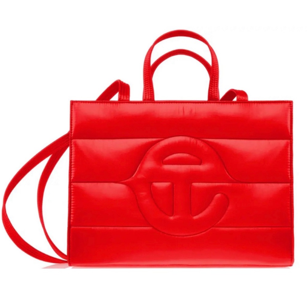 New Unused Telfar medium puffer shopper with dust bag